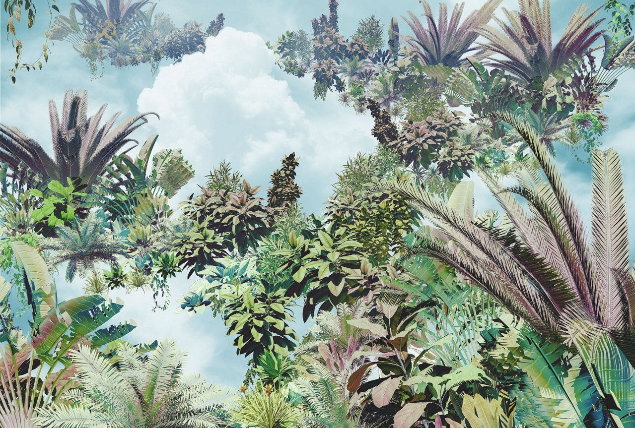 Wall Mural Photo Wallpaper Bright tropical jungle Nr. u72390