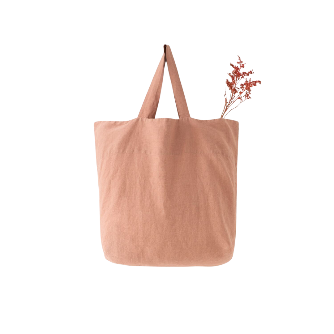 Cafe Creme Large Linen Bag Forest Homes
