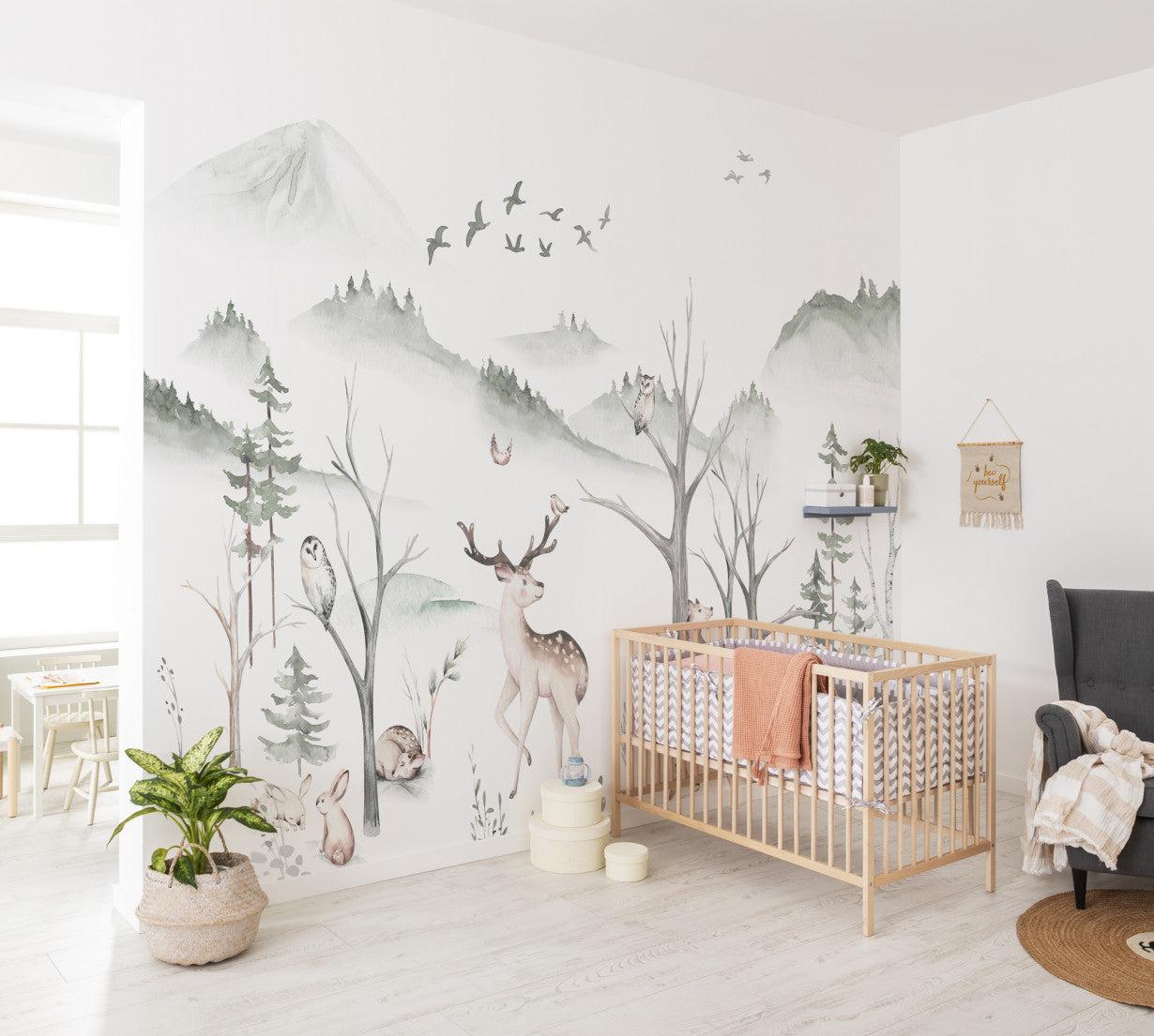 Woods Wallpaper Nursery