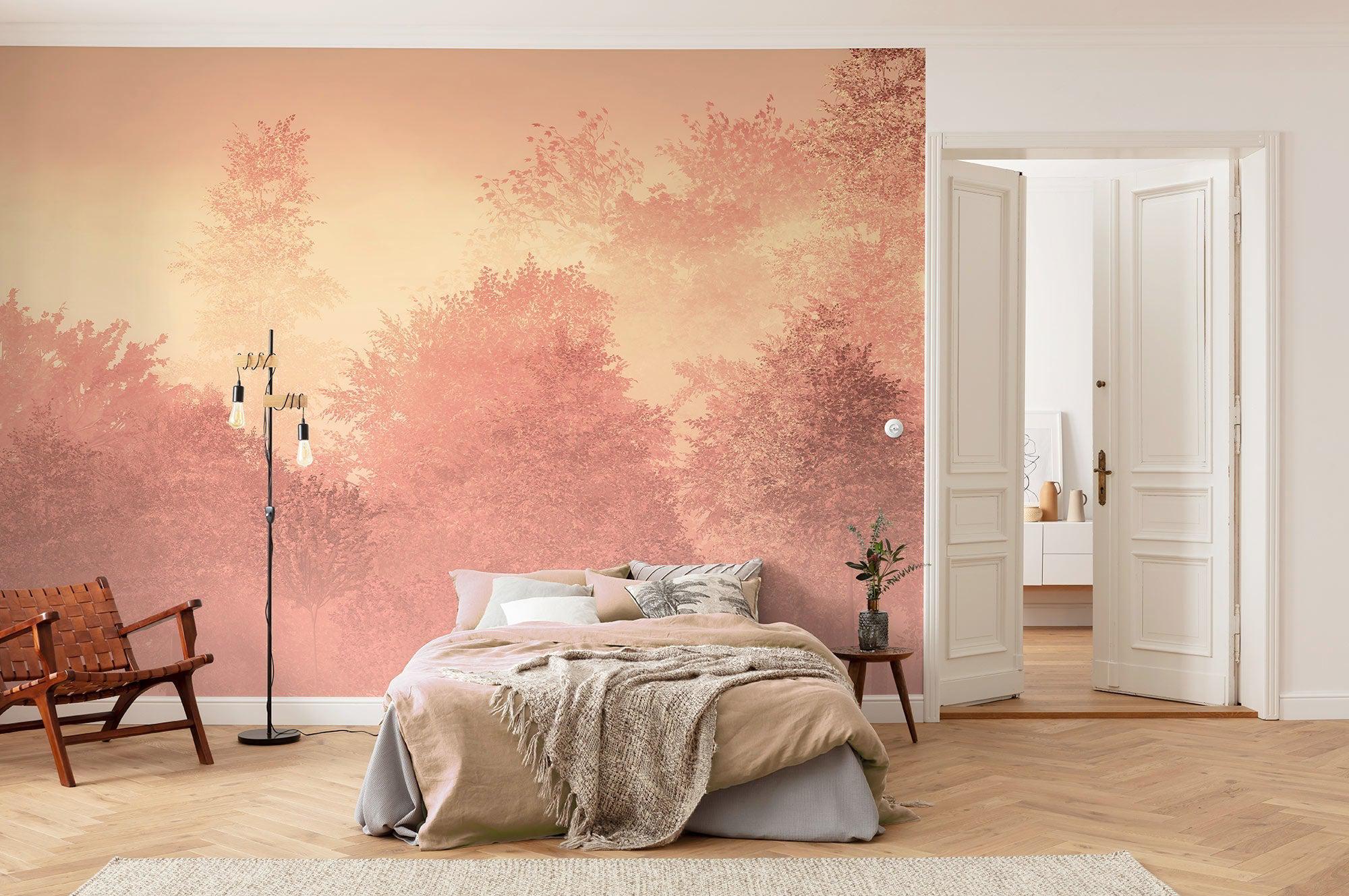 Heartwood Mural Wallpaper Forest Homes