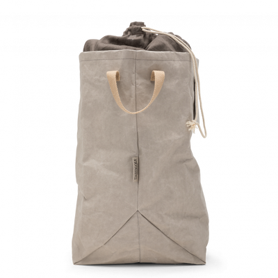 Grey Lapo Laundry Bag-Storing and Organising-BAGS, LAUNDRY, STORAGE-Forest Homes-Nature inspired decor-Nature decor