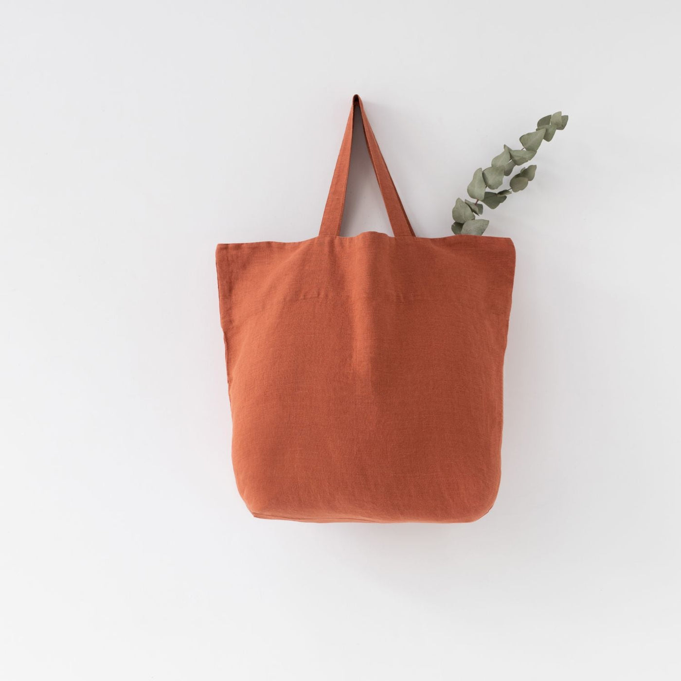 Baked Clay Large Linen Bag