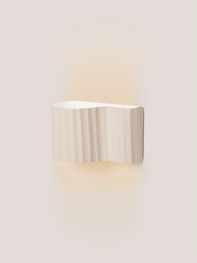 Wall Rippo Rippo Ceramic Wall Lights: Ceramic Wall Sconce Light | Forest Homes