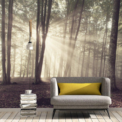 Forest Oho Mural Wallpaper (m²)-Wall Decor-JUNGLE WALLPAPER, LANDSCAPE WALLPAPERS, MURALS, MURALS / WALLPAPERS, NON-WOVEN WALLPAPER, TROPICAL MURAL-Forest Homes-Nature inspired decor-Nature decor
