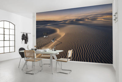 Wind in Dunes Mural Wallpaper-Wall Decor-ECO MURALS, LANDSCAPE WALLPAPERS, MURALS, MURALS / WALLPAPERS, NON-WOVEN WALLPAPER-Forest Homes-Nature inspired decor-Nature decor