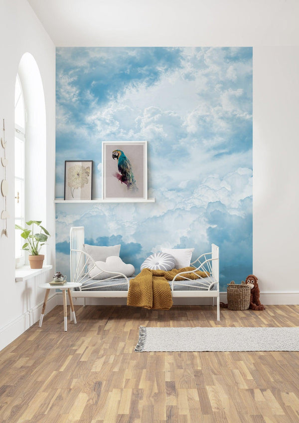 Firmament Mural Wallpaper-Wall Decor-ECO MURALS, LANDSCAPE WALLPAPERS, MURALS, MURALS / WALLPAPERS, NON-WOVEN WALLPAPER, SKY WALLPAPERS-Forest Homes-Nature inspired decor-Nature decor