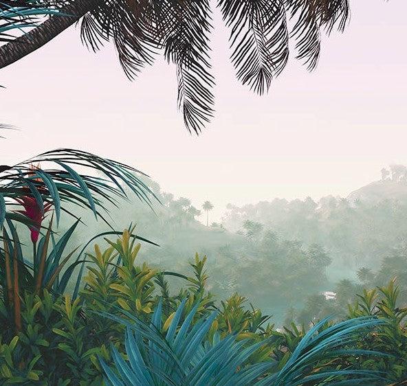 Jungle Morning Mural Wallpaper