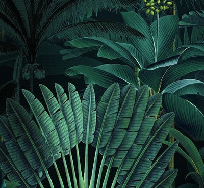 Jungle Night Mural Wallpaper