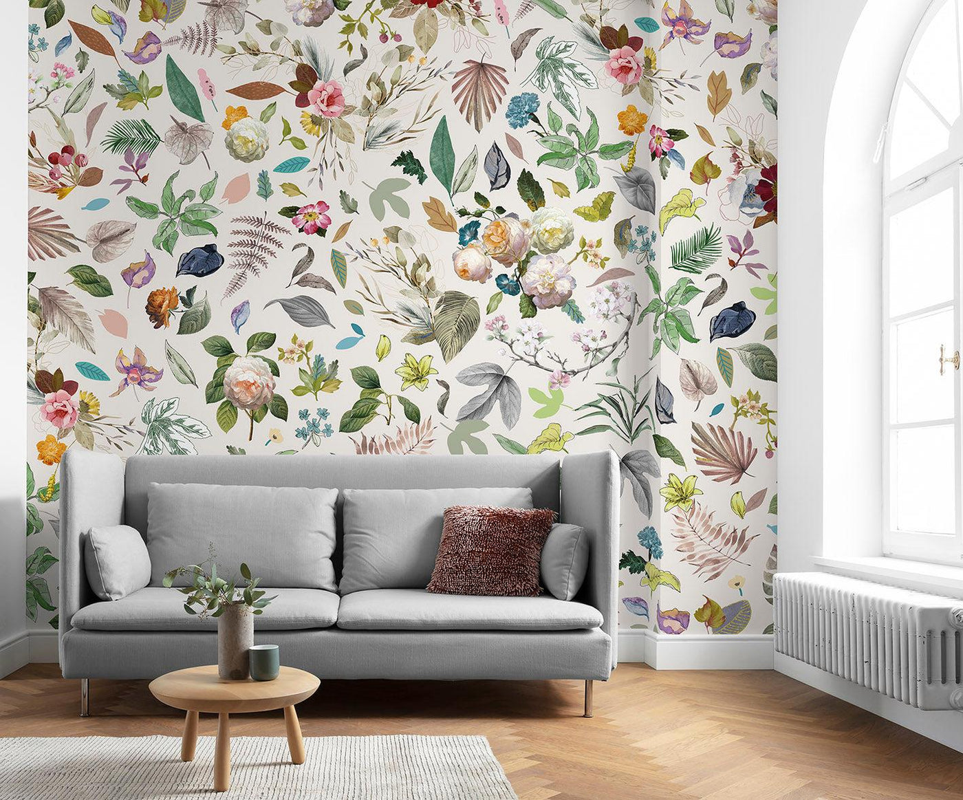Les Quatre Saisons Mural Wallpaper