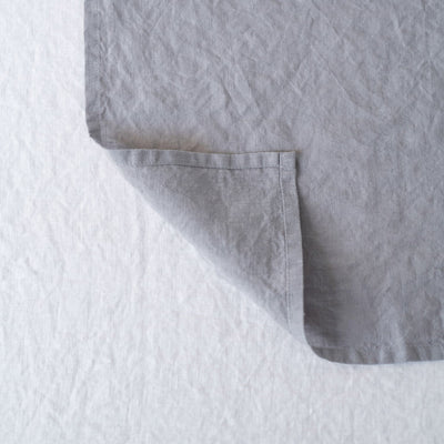 Light Grey Lightweight Linen Tablecloth