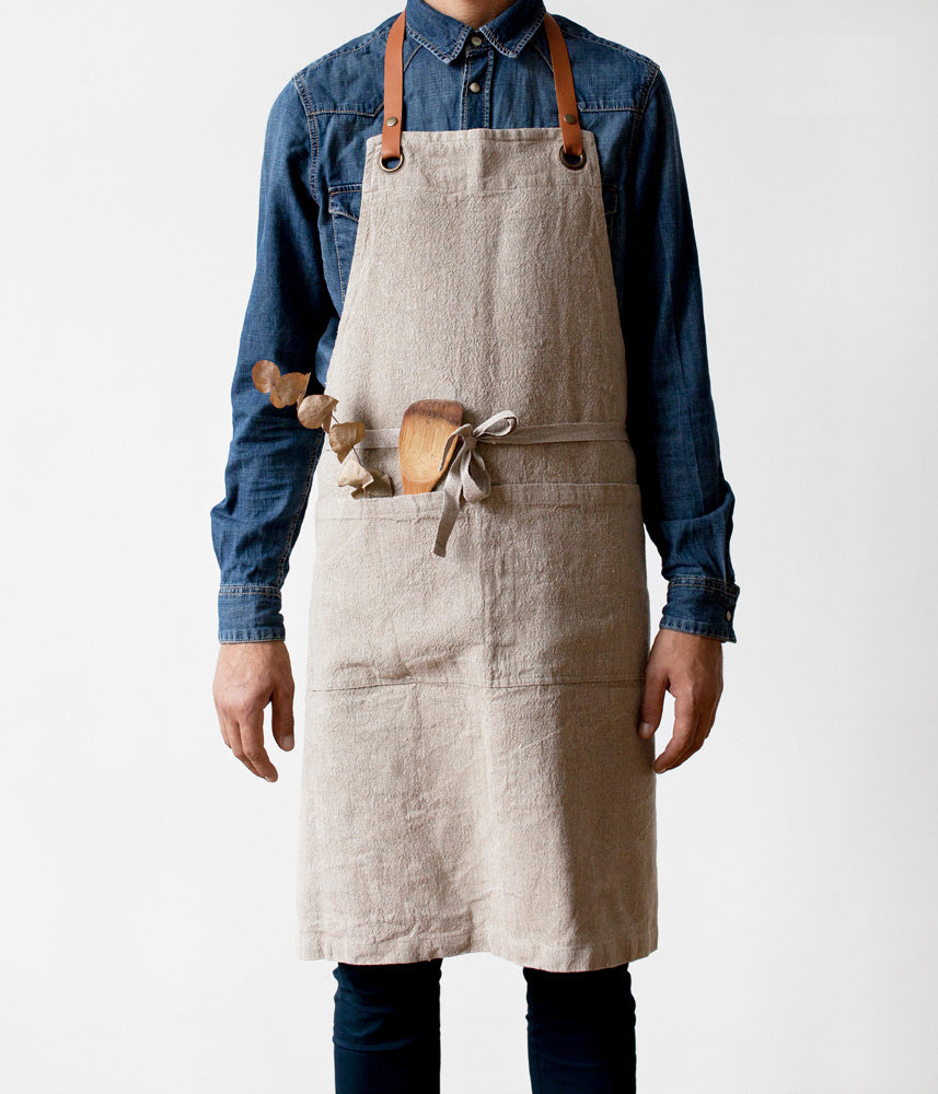 Luxury Linen Apron – Forest Homes