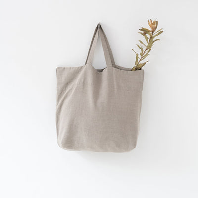 Natural Large Linen Bag
