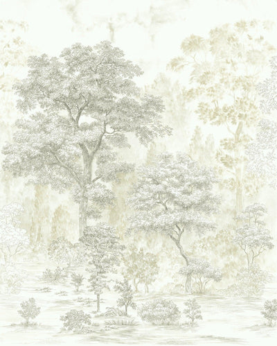 Noble Trees Mural Wallpaper