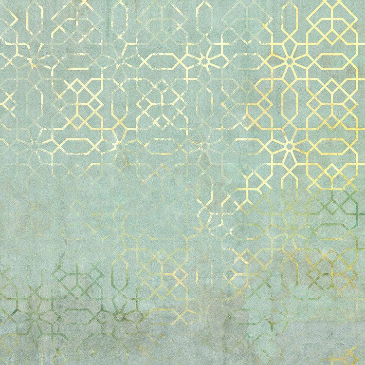 Arabian Nights Mural Wallpaper-Wall Decor-ART WALLPAPER, DESIGN WALLPAPERS, MURALS, MURALS / WALLPAPERS, NON-WOVEN WALLPAPER, PATTERN WALLPAPERS-Forest Homes-Nature inspired decor-Nature decor