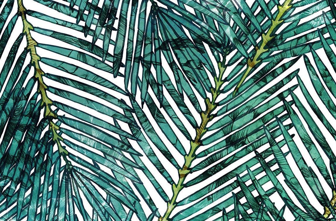 Palm Canopy Mural Wallpaper