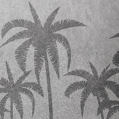 Palm Tree Silhouette Mural Wallpaper