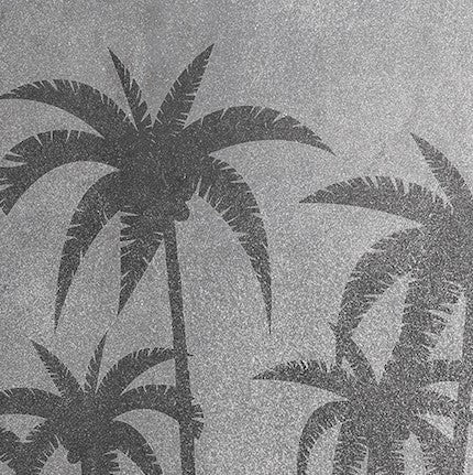 Palm Tree Silhouette Mural Wallpaper
