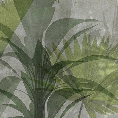Palms and Plants Mural Wallpaper