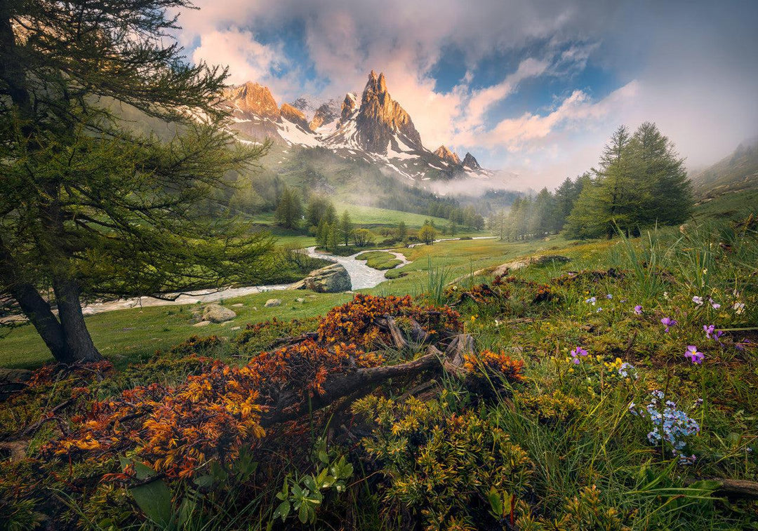 Paradise on Earth Mural: Landscape Wallpaper | Forest Homes