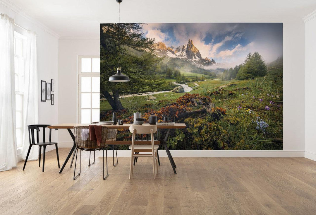 Paradise on Earth Mural: Landscape Wallpaper | Forest Homes