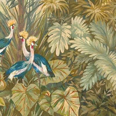 Tropical Vintage Garden Mural Wallpaper