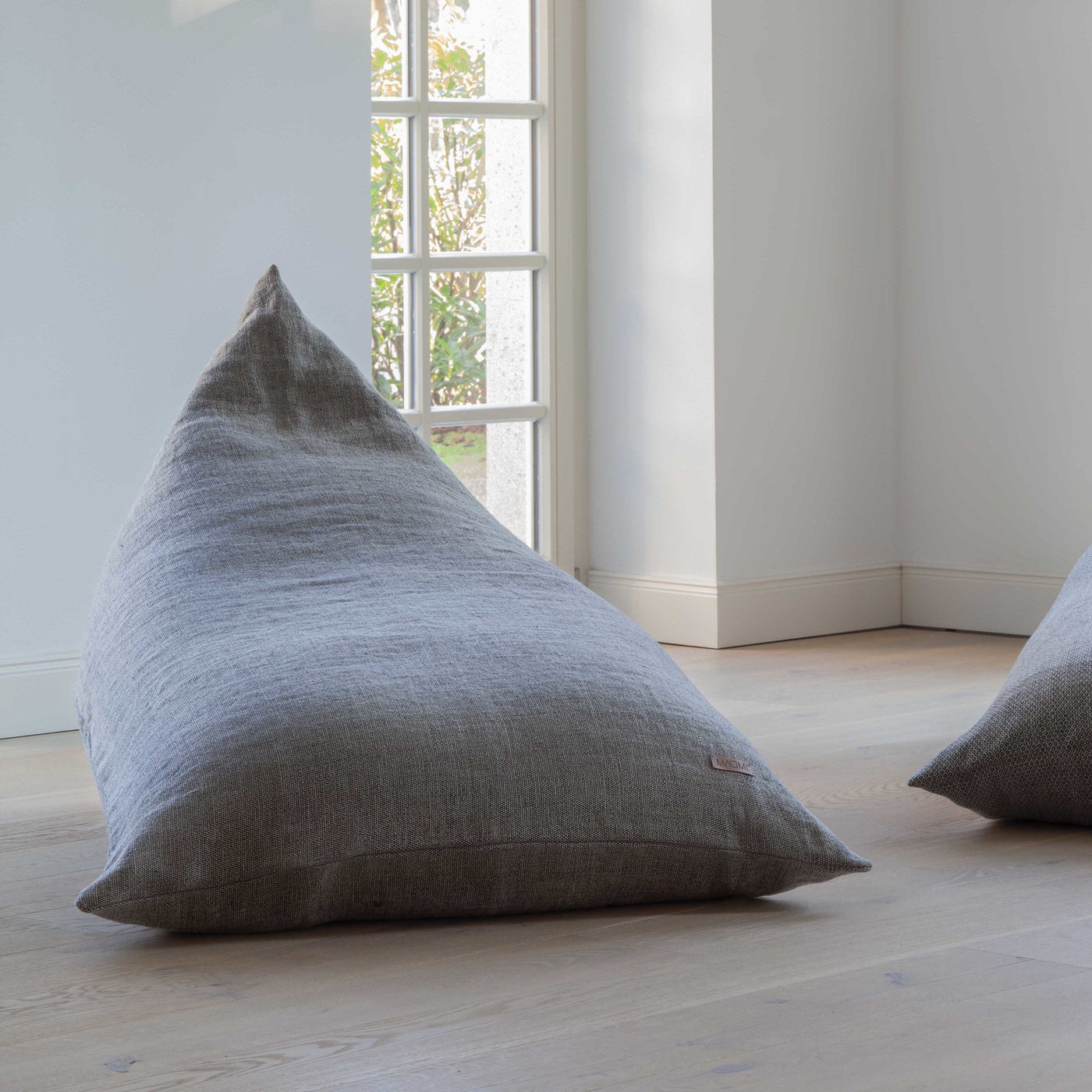 Noggi Linen Beanbag-Furnishings-CHAIRS-Forest Homes-Nature inspired decor-Nature decor