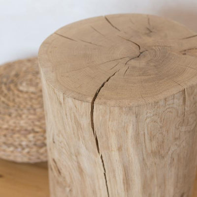 Paul Wooden Stool-Furnishings-CHAIRS, STOOLS-Forest Homes-Nature inspired decor-Nature decor