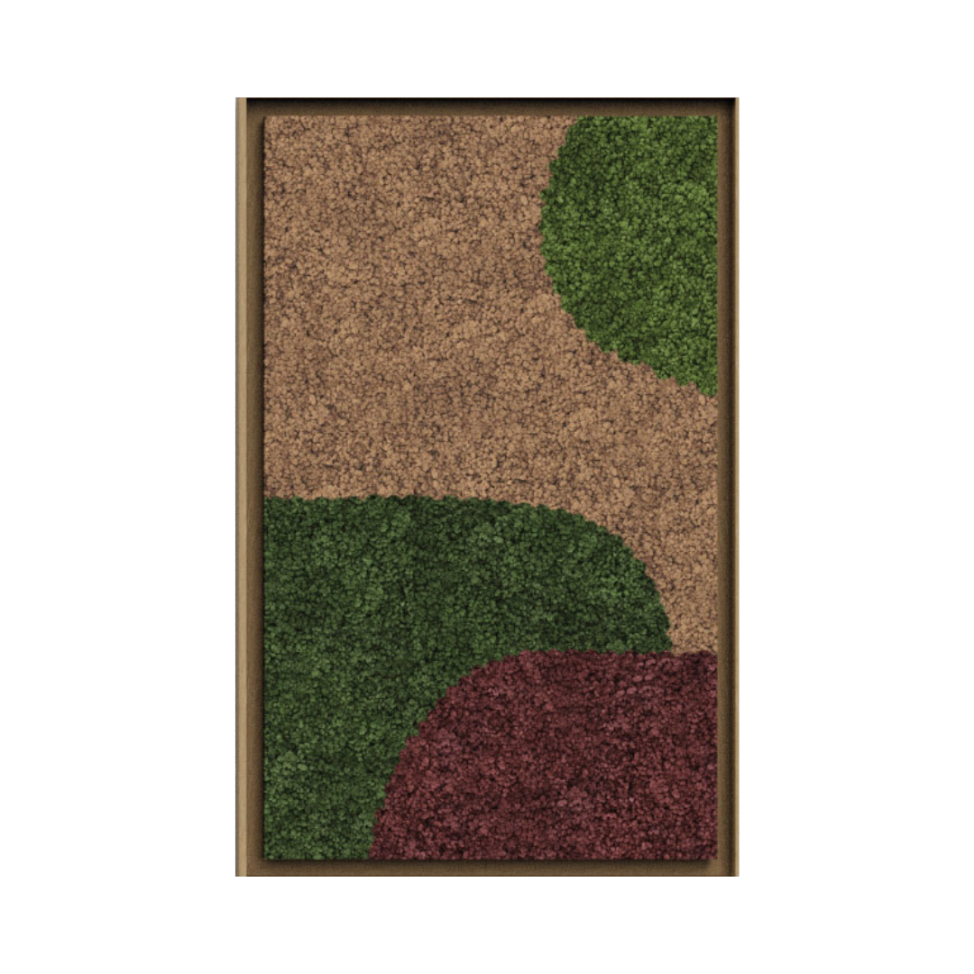 Synergy Framed Moss Art (Series G)