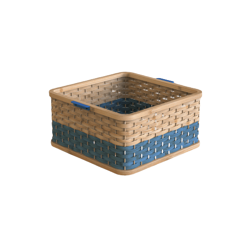 Tanvi Large Bamboo Baskets-Storing and Organising-BAMBOO, BOXES / ORGANISERS / CONTAINERS-Forest Homes-Nature inspired decor-Nature decor