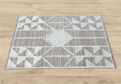 Austin Natural Recycled Denim & Wool Rug-Furnishings-NZ WOOL & WOOL RUGS, RECYCLED FABRICS RUGS, RUGS, SUSTAINABLE DECOR-Forest Homes-Nature inspired decor-Nature decor