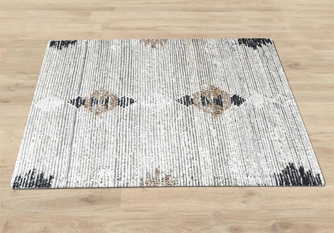 Camden Recycled Cotton & Hemp Rug-Furnishings-HEMP RUGS, RECYCLED COTTON & COTTON RUGS, RUGS, SUSTAINABLE DECOR-Forest Homes-Nature inspired decor-Nature decor