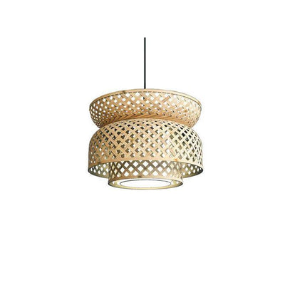 Lotus Bamboo Pendant Lamp-Lighting-BAMBOO, BAMBOO LIGHTS, HANGING LIGHTS-Forest Homes-Nature inspired decor-Nature decor