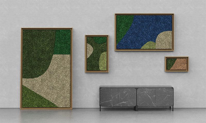 Synergy Framed Moss Art (Series C)