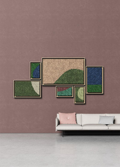 Harmony Framed Moss Wall Art (Series B)