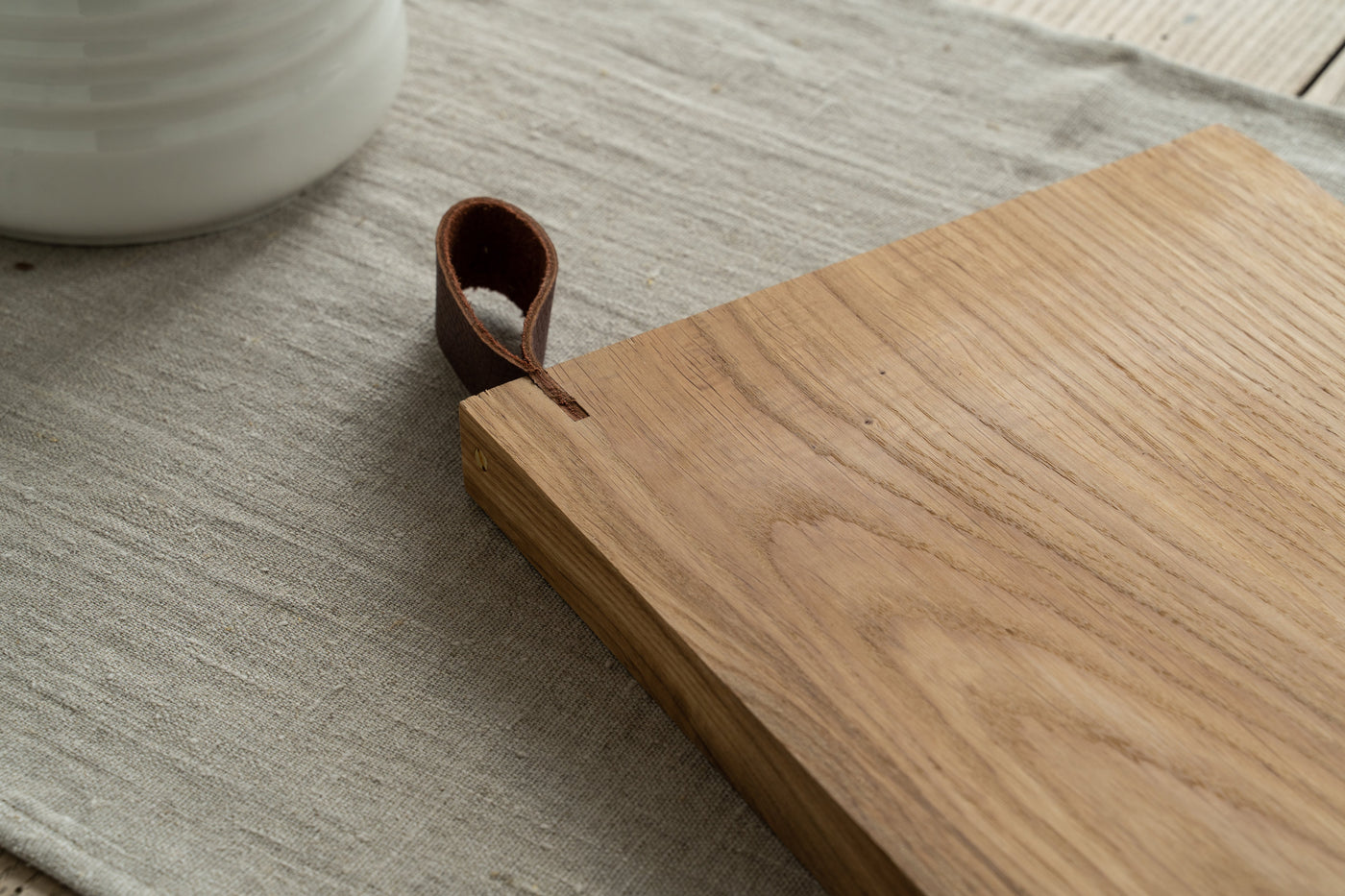 Mediea Mini Oak Cutting Board-Cooking and Eating-COOKING/SERVING TOOLS, TABLEWARE, TRAYS / BOARDS-Forest Homes-Nature inspired decor-Nature decor