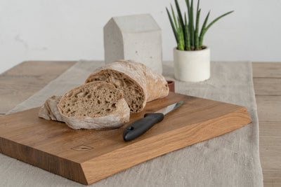 Mediea Large Oak Cutting Board-Cooking and Eating-COOKING/SERVING TOOLS, TABLEWARE, TRAYS / BOARDS-Forest Homes-Nature inspired decor-Nature decor