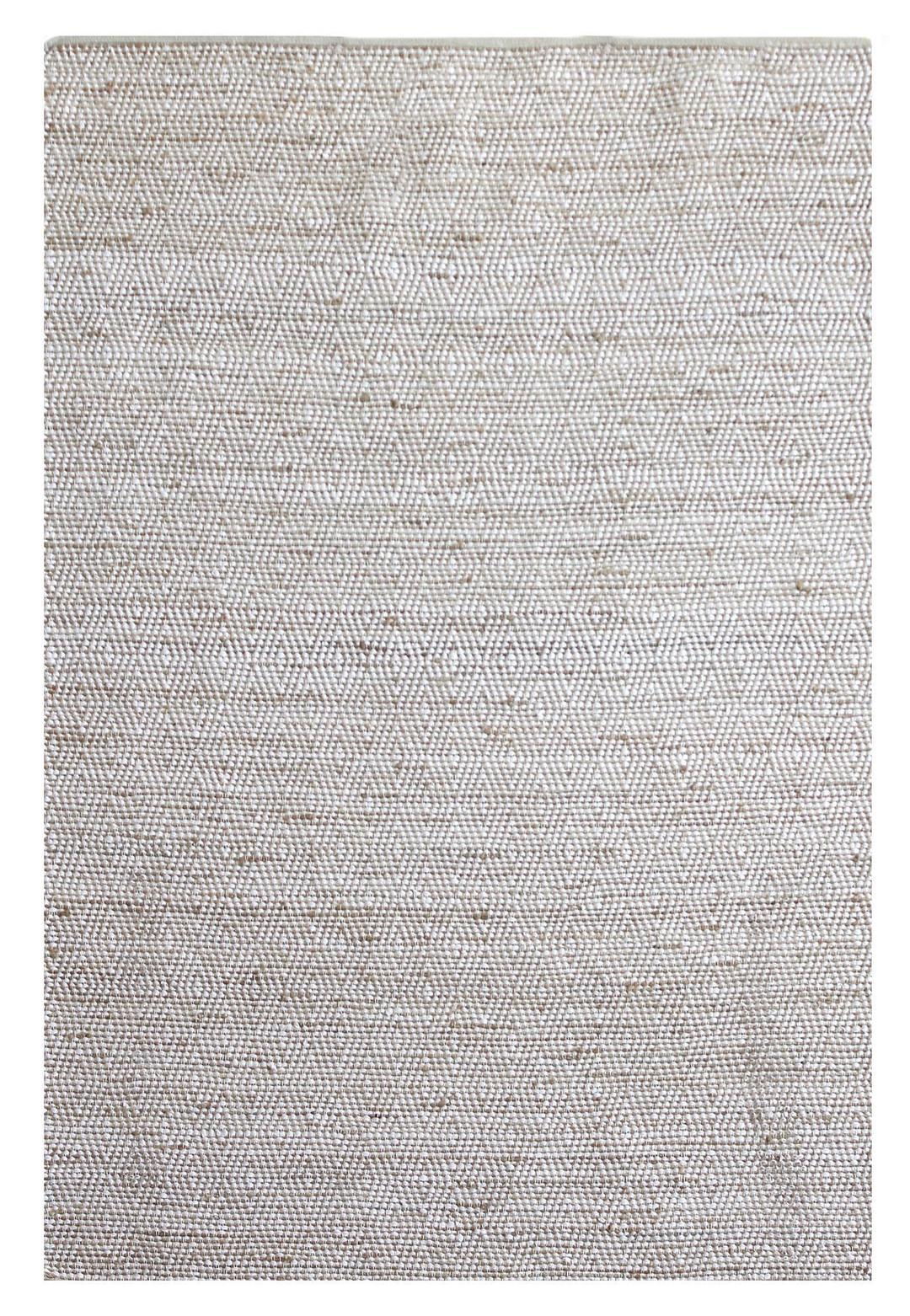 Jordan White Hemp and Cotton Rug | Forest Homes