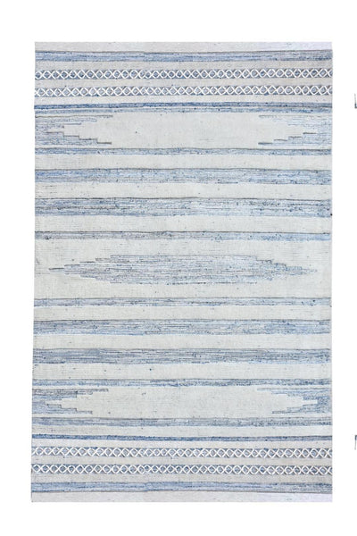 Leita Recycled Denim & Wool Rug-Comfort-NZ WOOL & WOOL RUGS, RECYCLED FABRICS RUGS, RUGS, SUSTAINABLE DECOR-Forest Homes-Nature inspired decor-Nature decor