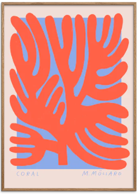 Madelen - Coral Original Artist Poster