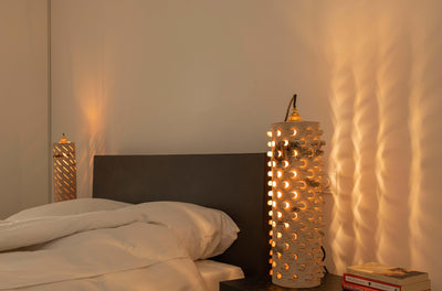 Svetoch Tabel Birch Bark Lamp-Lighting-BIRCH BARK, BIRCH BARK LIGHTS, FLOOR LAMPS, TABLE LAMPS-Forest Homes-Nature inspired decor-Nature decor