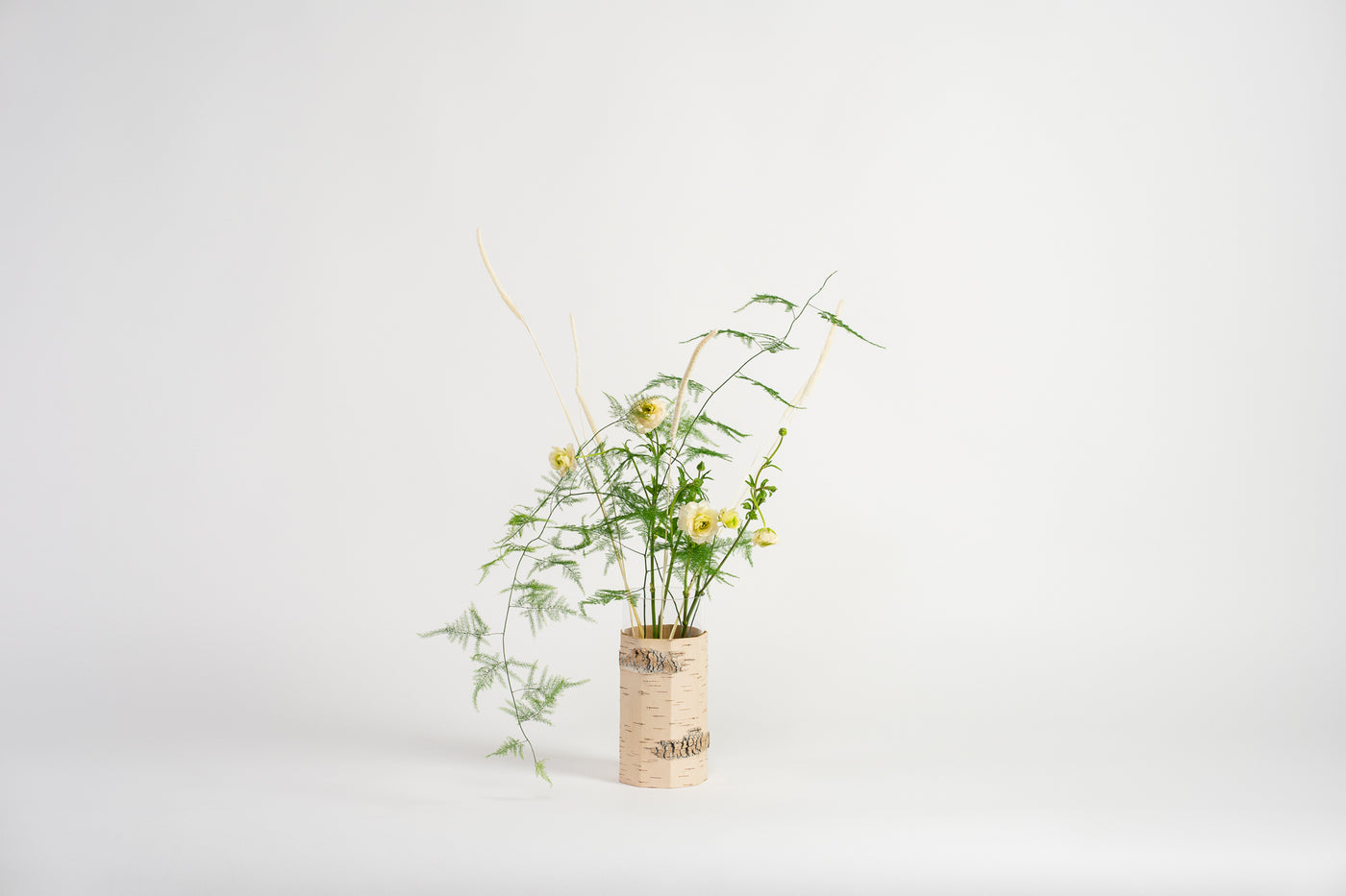 Tara Pikk Birch Bark Vases-Home Flora-BIRCH BARK, BOXES / ORGANISERS / CONTAINERS, TERRARIUMS / VASES / PLANT HANGERS-Forest Homes-Nature inspired decor-Nature decor