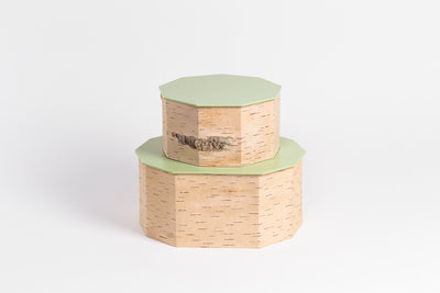 Tuesa Sai Birch Bark Breadbox-Cooking and Eating-BIRCH BARK, BOXES / ORGANISERS / CONTAINERS-Forest Homes-Nature inspired decor-Nature decor