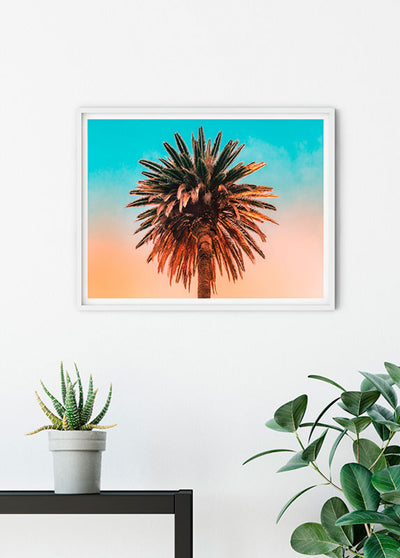Palm Tree Art Poster