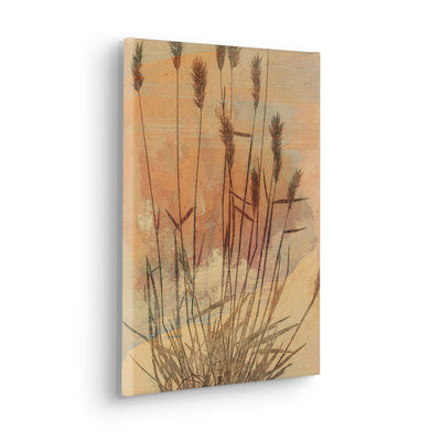 Pressed Reed Stretched Canvas