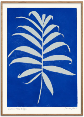 Printed Plant - Chamaedorea Original Artist Poster