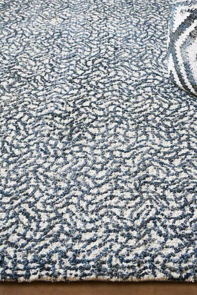 Sydney Recycled Denim & Cotton Rug-Comfort-RECYCLED COTTON & COTTON RUGS, RECYCLED FABRICS RUGS, RUGS, SUSTAINABLE DECOR-Forest Homes-Nature inspired decor-Nature decor
