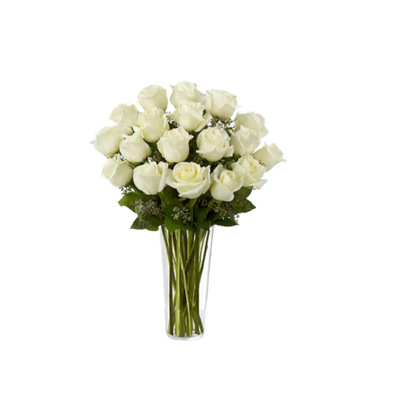 Preserved White Roses Bouquet (12-18 un)-Home Flora-FLOWERS, PLANTS-Forest Homes-Nature inspired decor-Nature decor