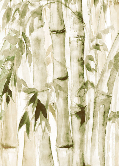 Wild Bamboo Art Poster