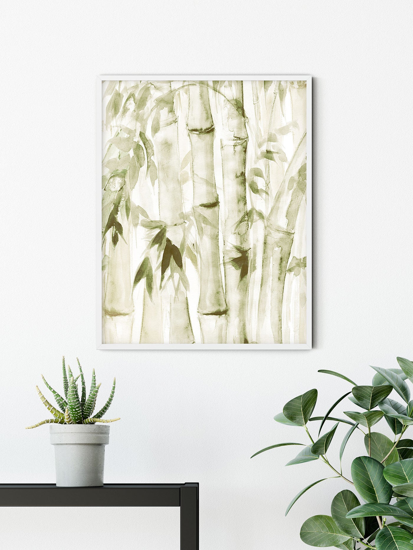 Wild Bamboo Art Poster