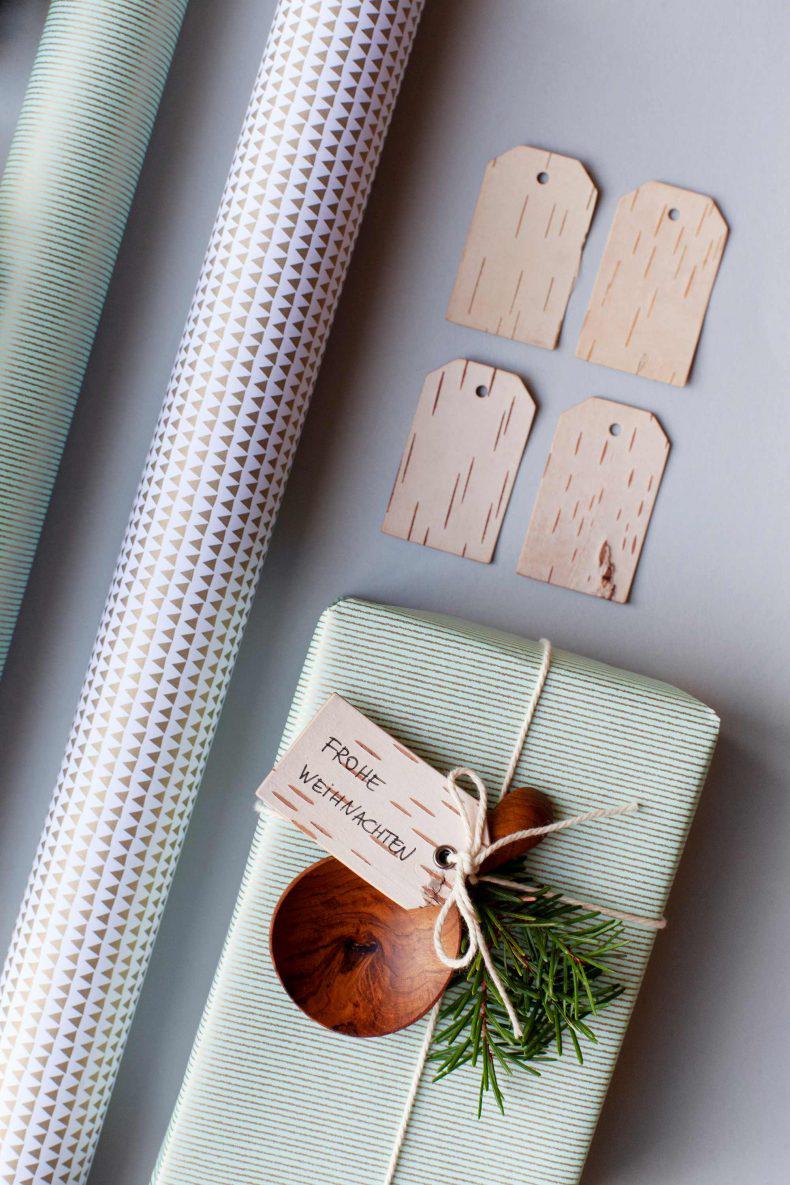 Birch Bark Gift Tags (Set of 6)-Gift Card-BIRCH BARK, CHRISTMAS DECOR, GIFTS-Forest Homes-Nature inspired decor-Nature decor